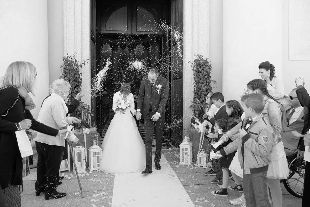 foto matrimonio lancio riso