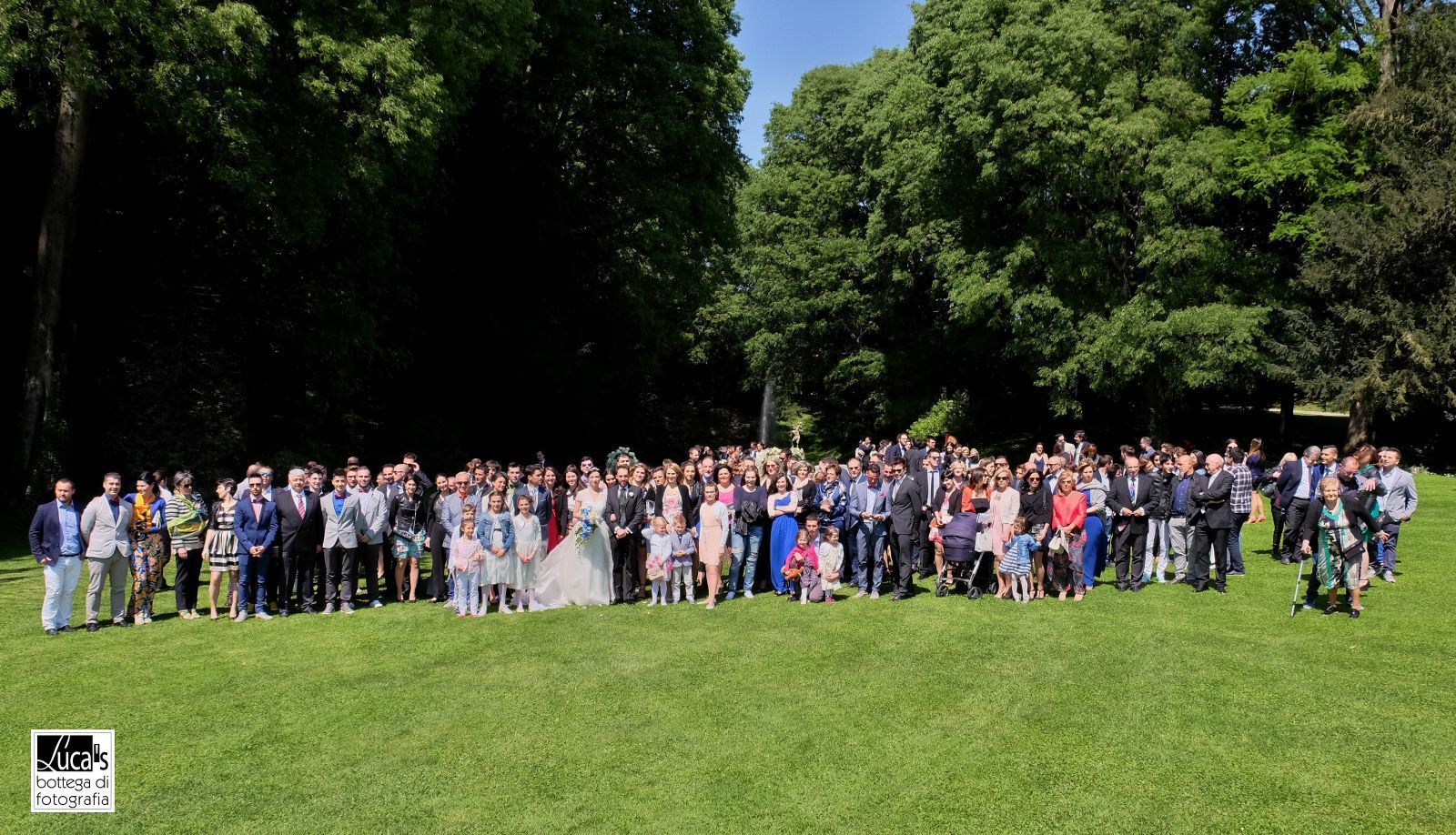 fotografia gruppo matrimonio