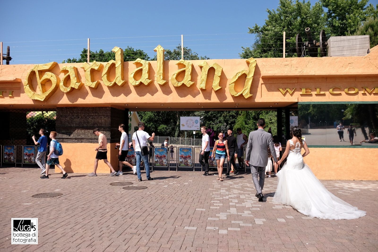foto matrimonio gardaland foto matrimonio gardaland
